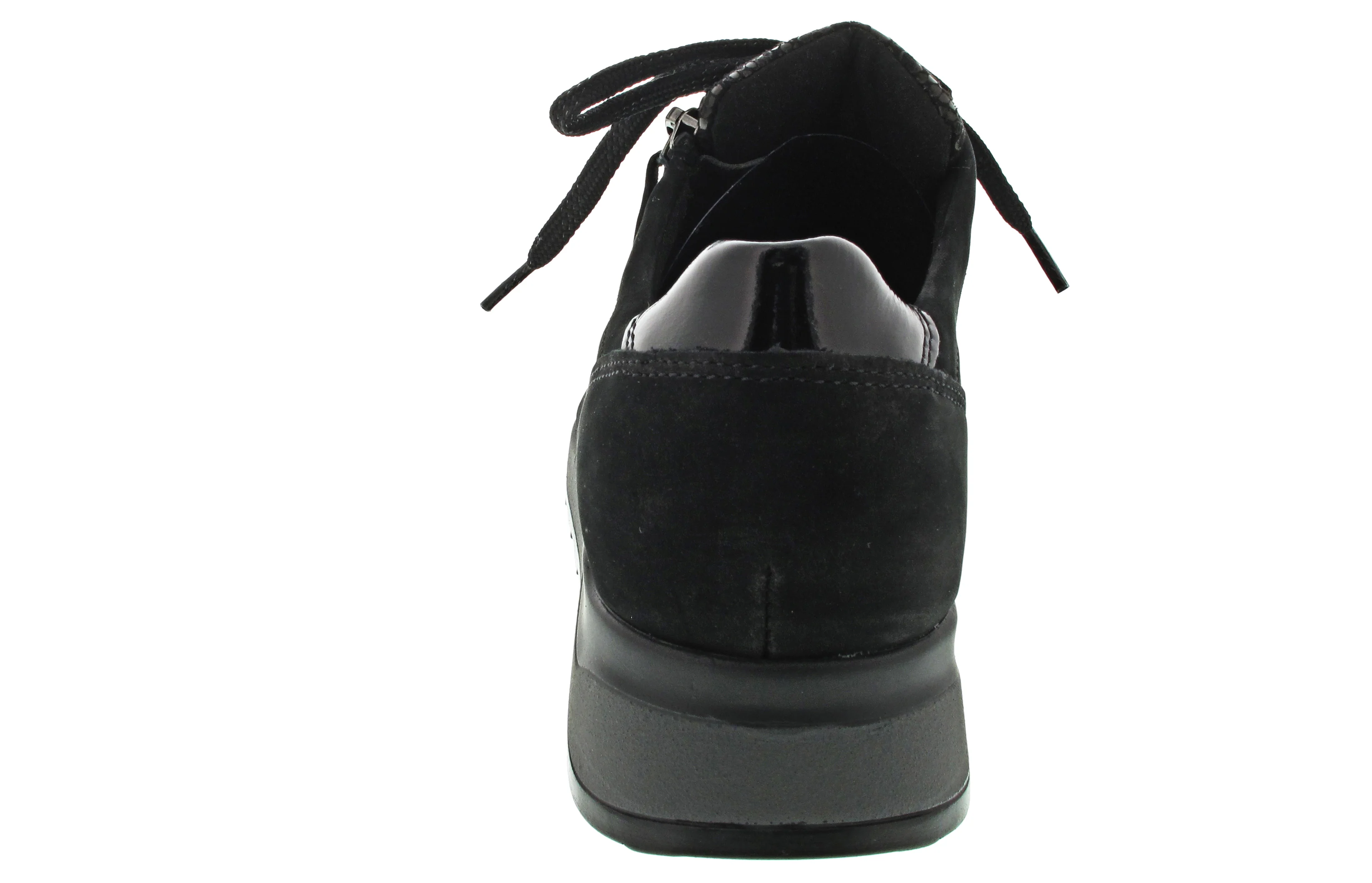Waldläufer Hiroko-Soft sportlicher Schnürer Schwarz - Image 11