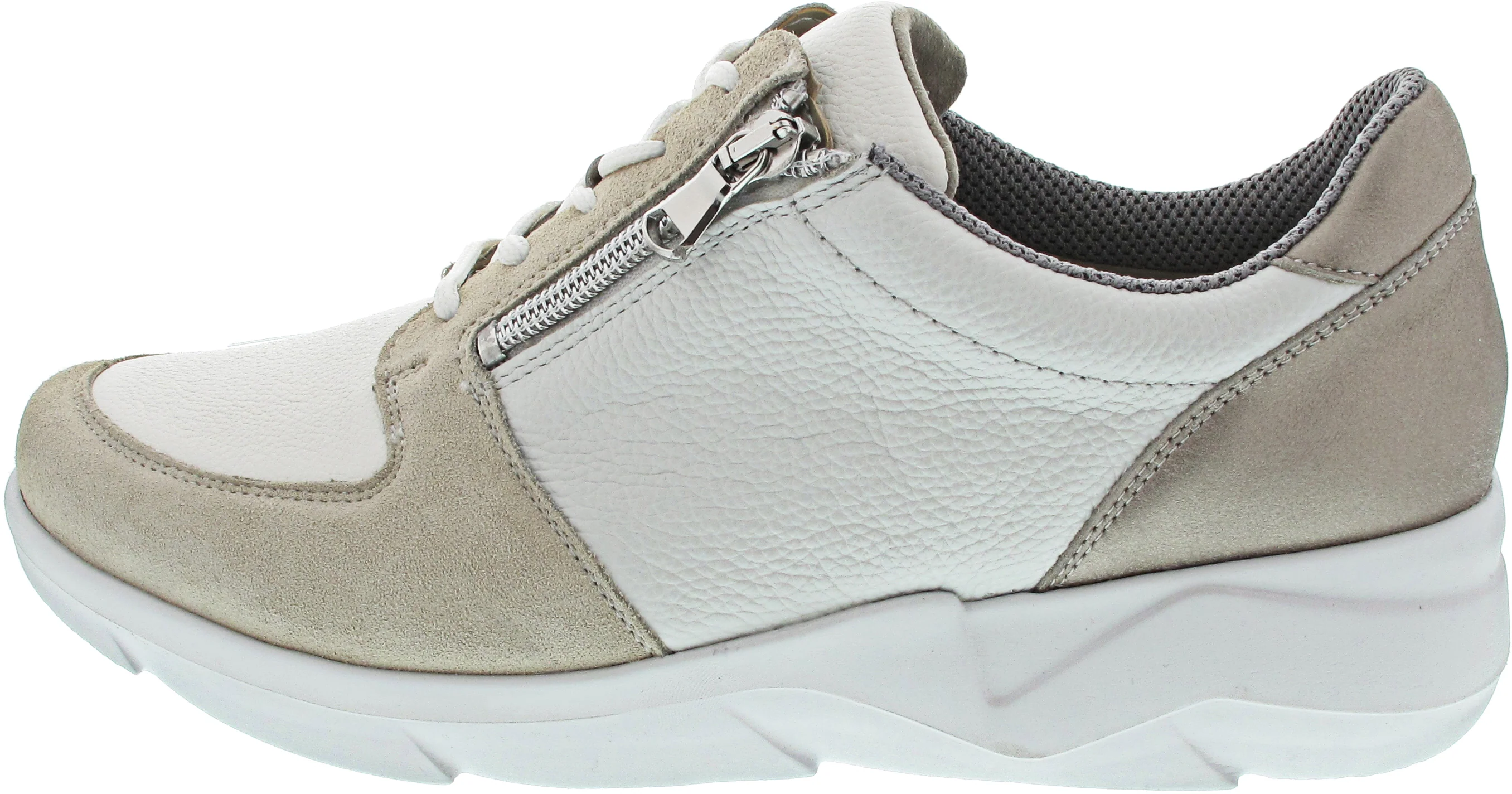 Waldläufer K-Funky sportlicher Schnürer Beige - Image 2