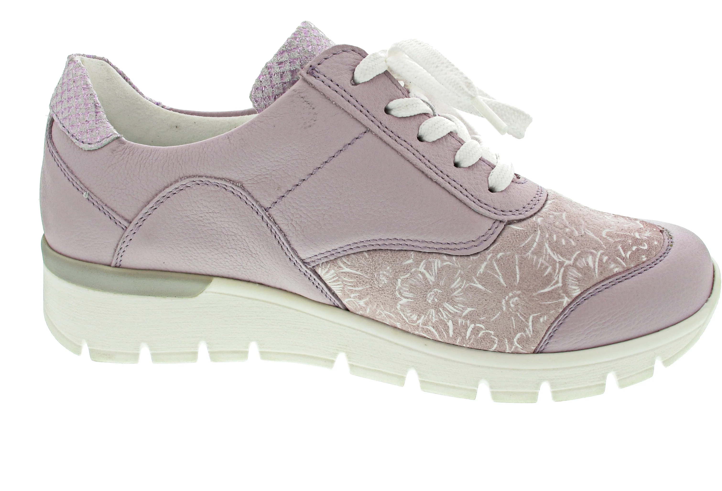 Waldläufer K-Ramona sportlicher Schnürer Violett - Image 3
