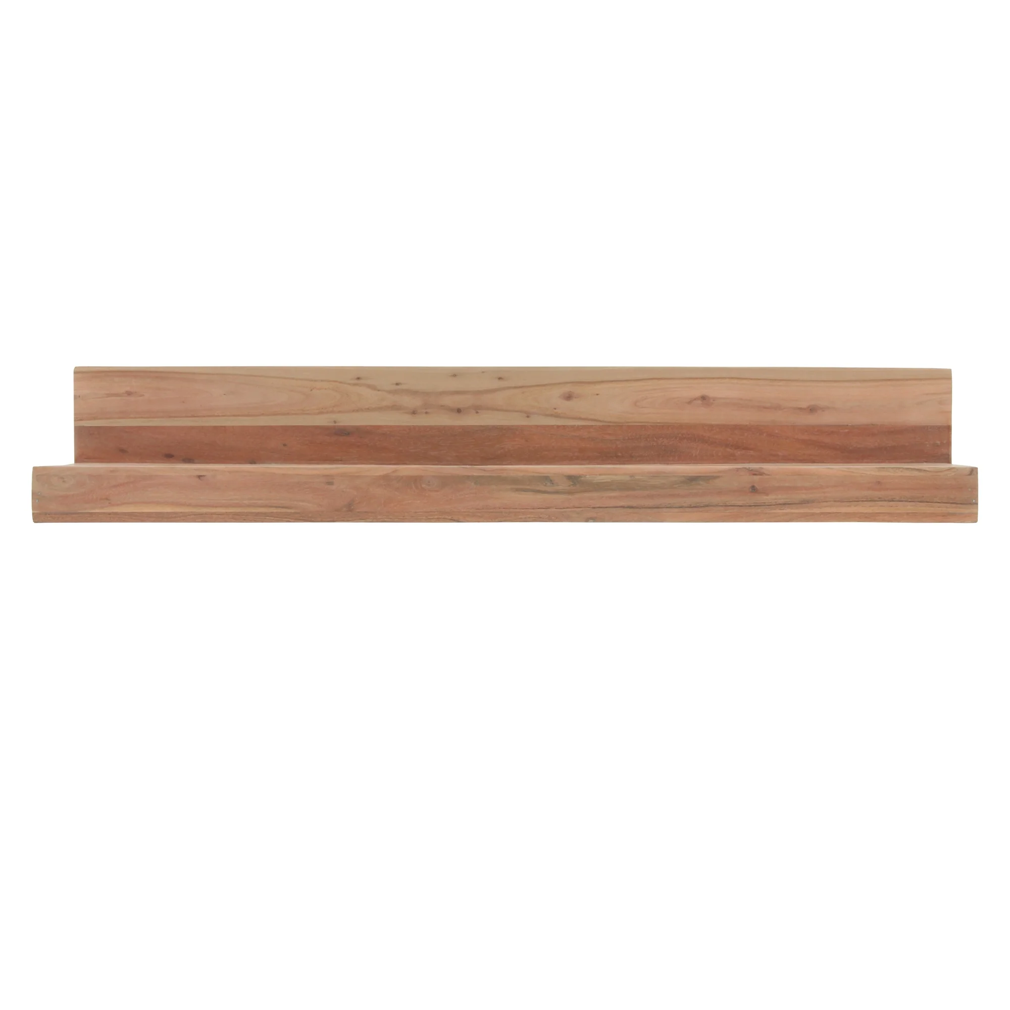 Wandregal 110x23x18 cm Natur aus Akazienholz WOMO-Design - Image 3