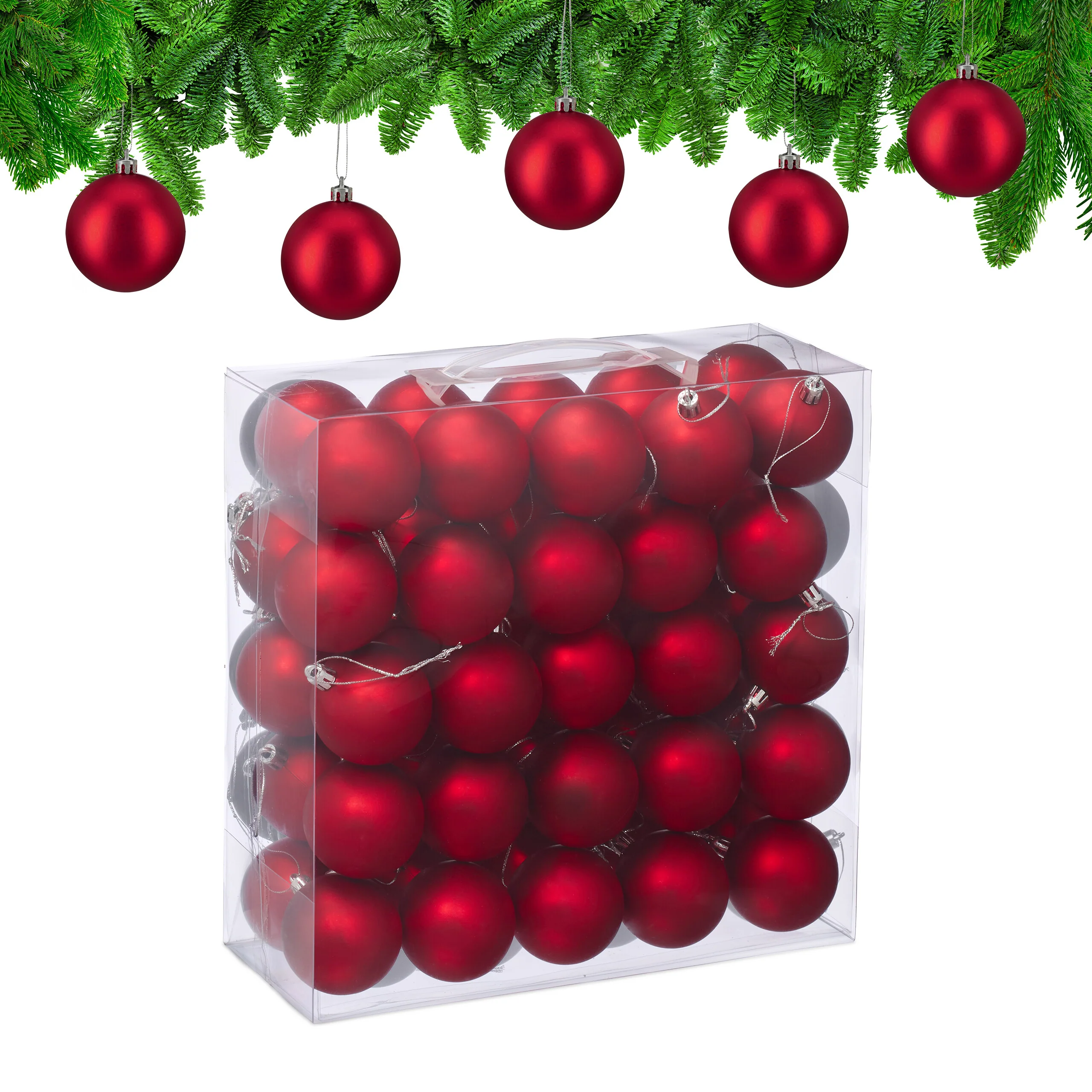Weihnachtskugeln 50er Set