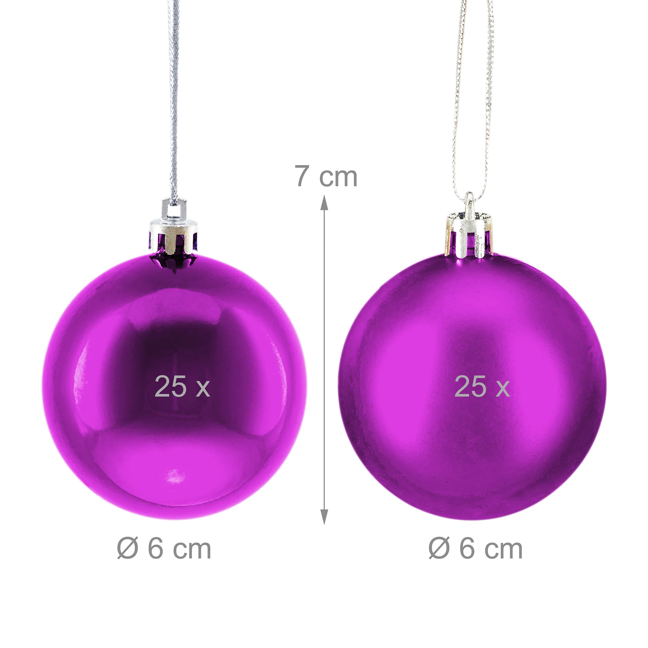Weihnachtskugeln 50er Set - Image 35