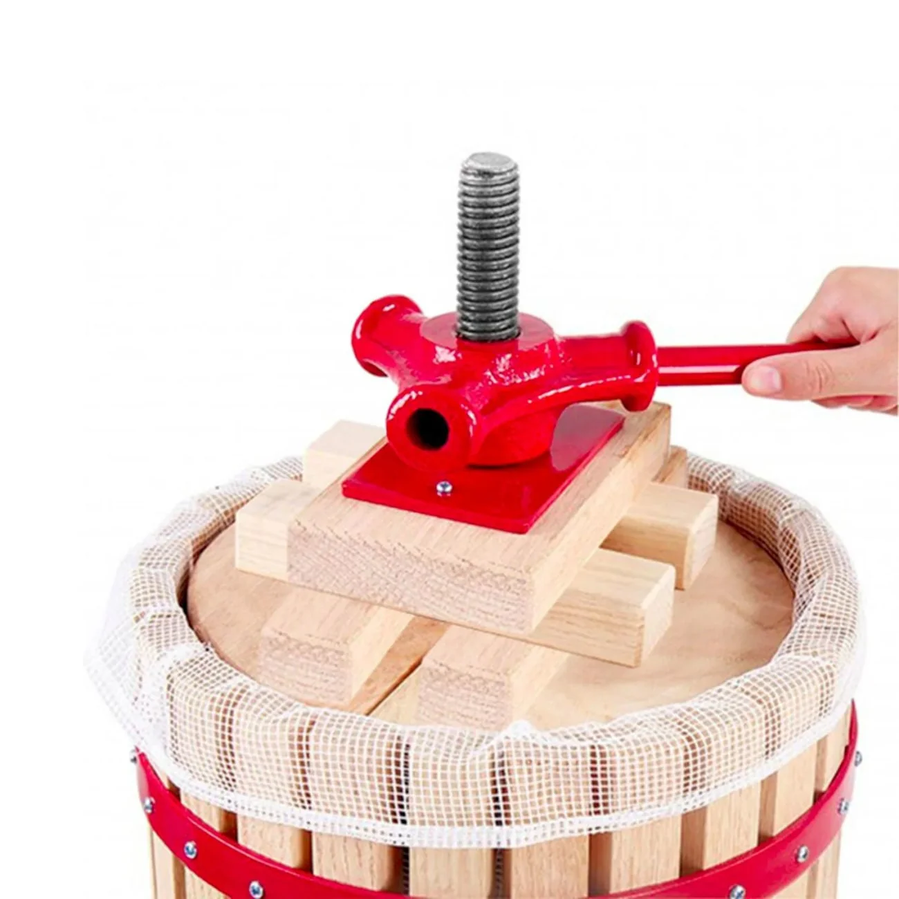 Wein selber machen Set MAXI mit 12L Obstpresse & Zubehör - Image 4