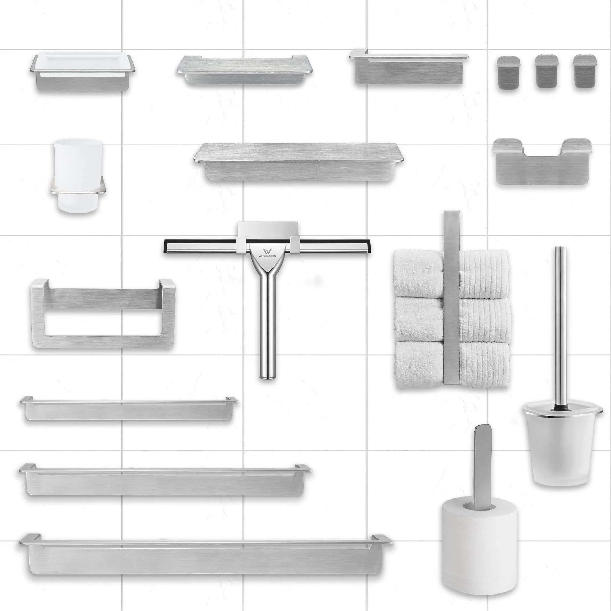 WEISSENSTEIN Toilettenbürste Silikon - Schwarz - WC Bürstenkopf Austauschbar - Image 6