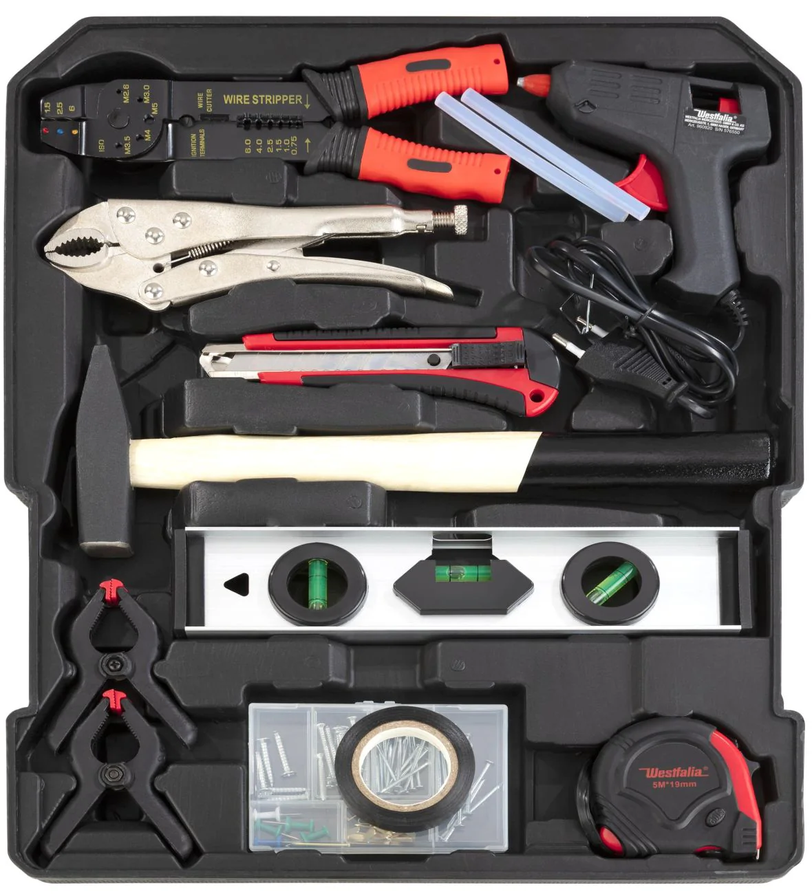 Werkzeugkoffer auf Rollen, 186-teilig – Ideal für Haushalt & Profis - Image 9