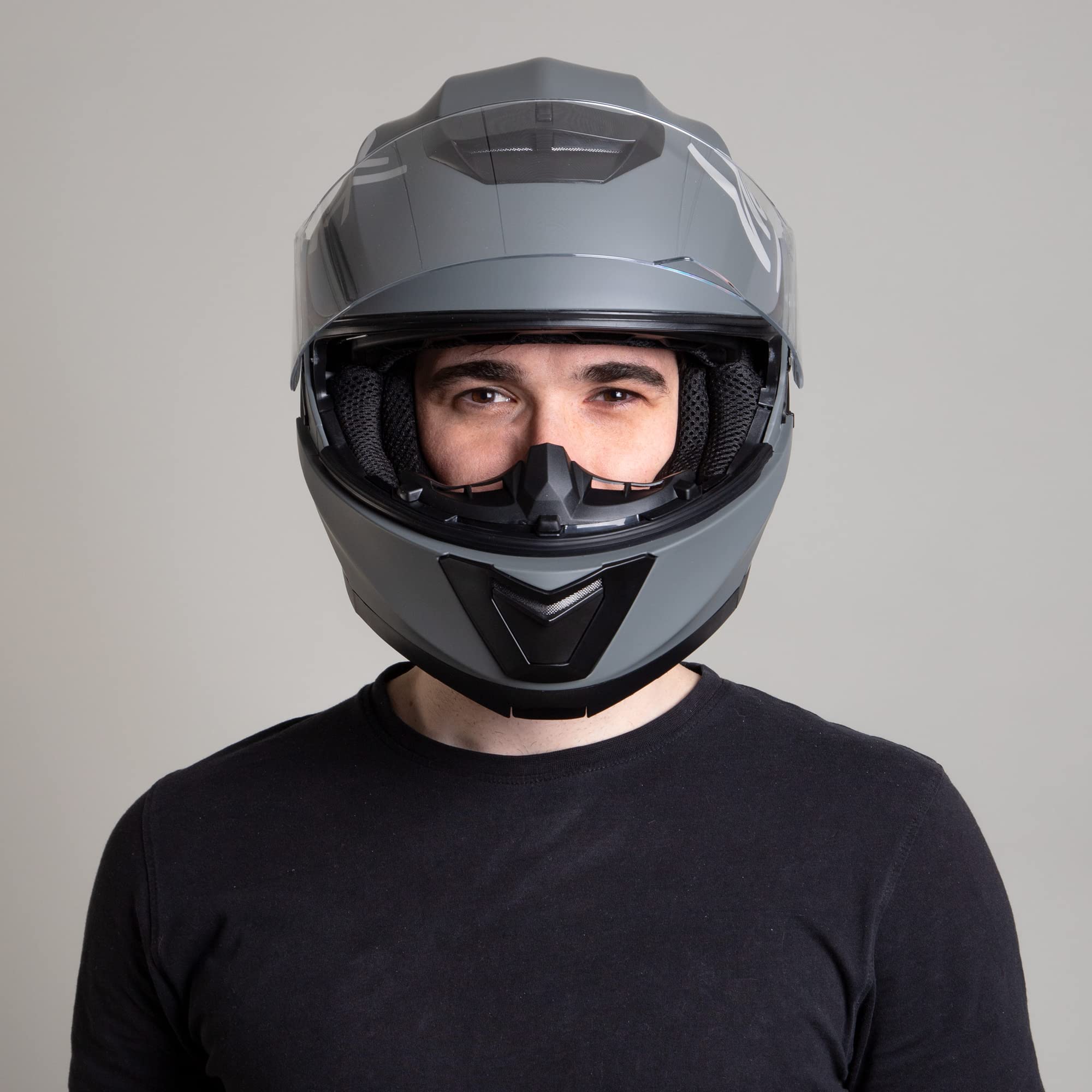 Westt Klapphelm Flip up Motorradhelm Integralhelm Herren Damen mit verstärktem Kinnschutz - Image 4