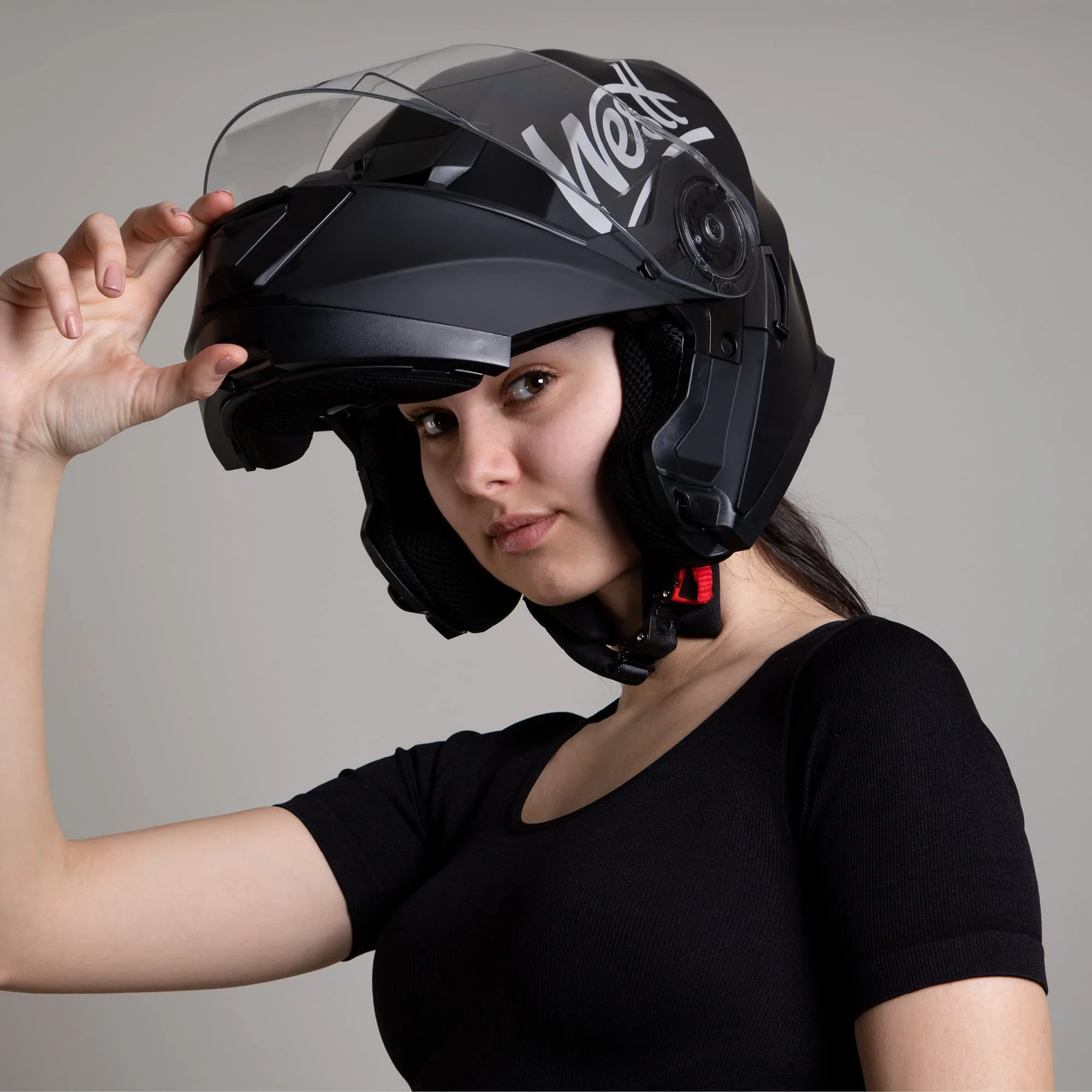Westt Klapphelm Motorradhelm, Integralhelm mit Doppelvisier, ECE-R 22.06 Motocross Helm - Image 4