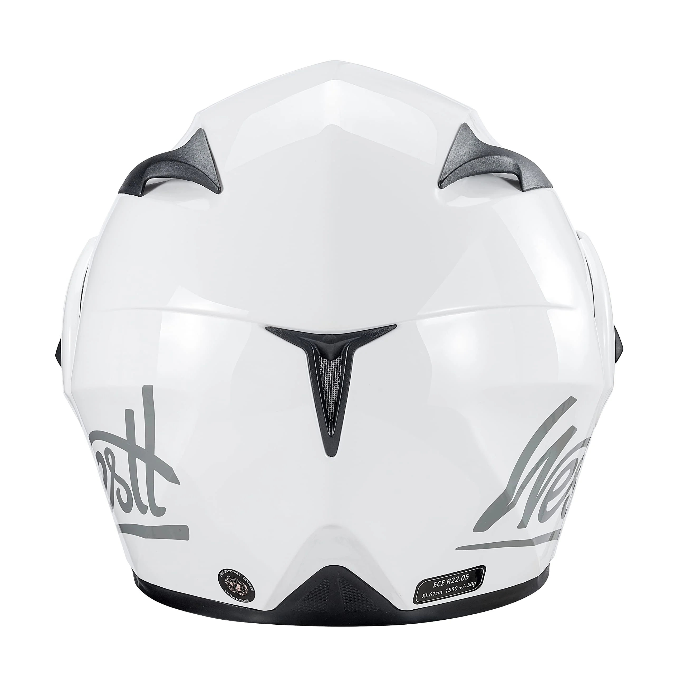 Westt Motorradhelm Herren Damen Integralhelm Klapphelm Flip-up Motorrad Jethelm Chopper - Image 3