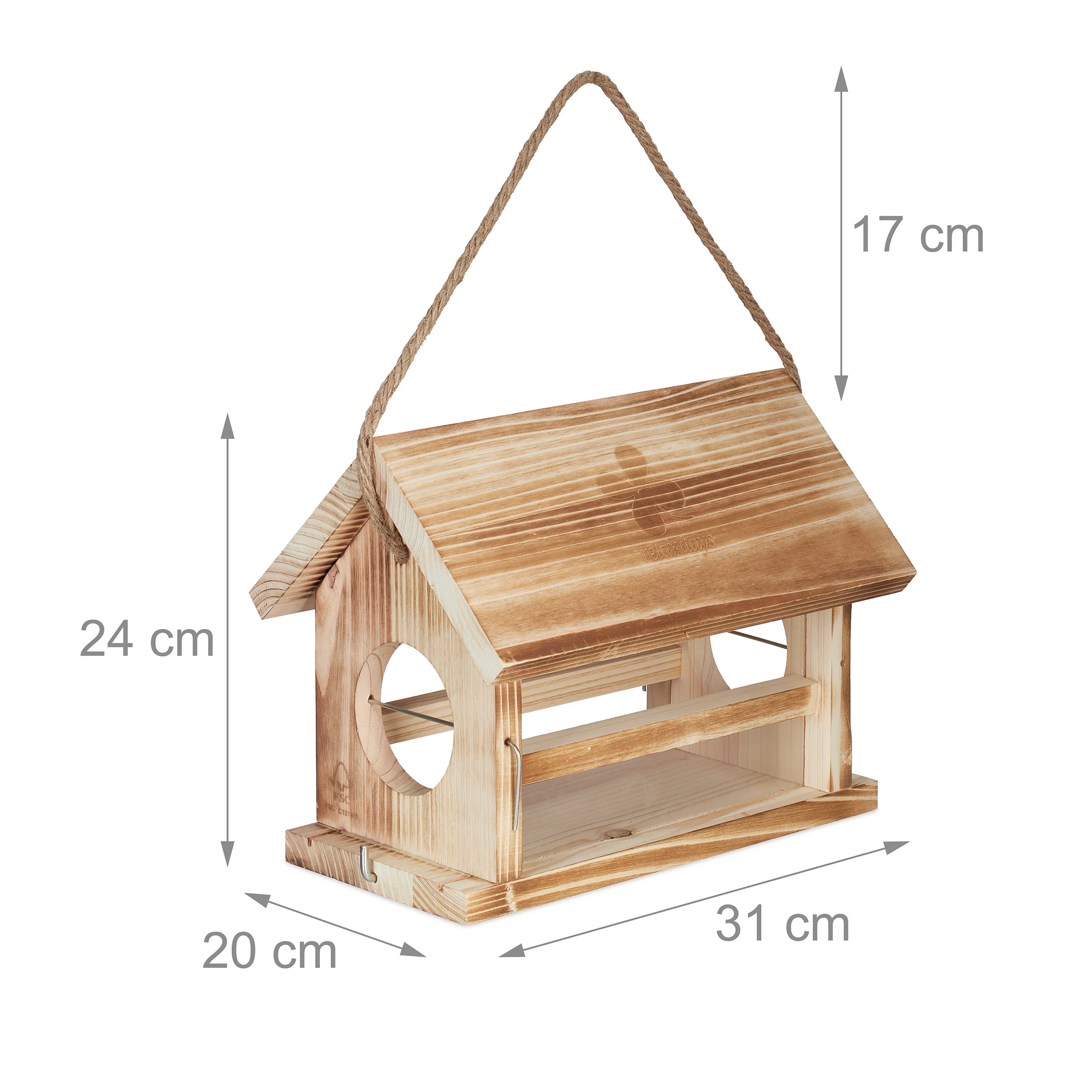 Wetterfestes Vogelfutterhaus - Image 4