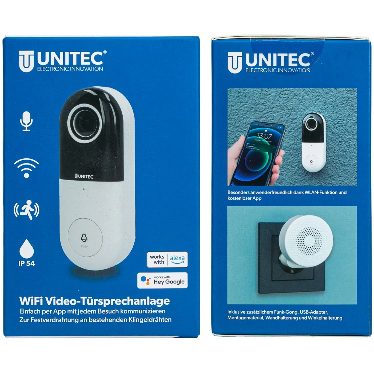 WIFI Video-Türsprechanlage + Gong Set - Image 3