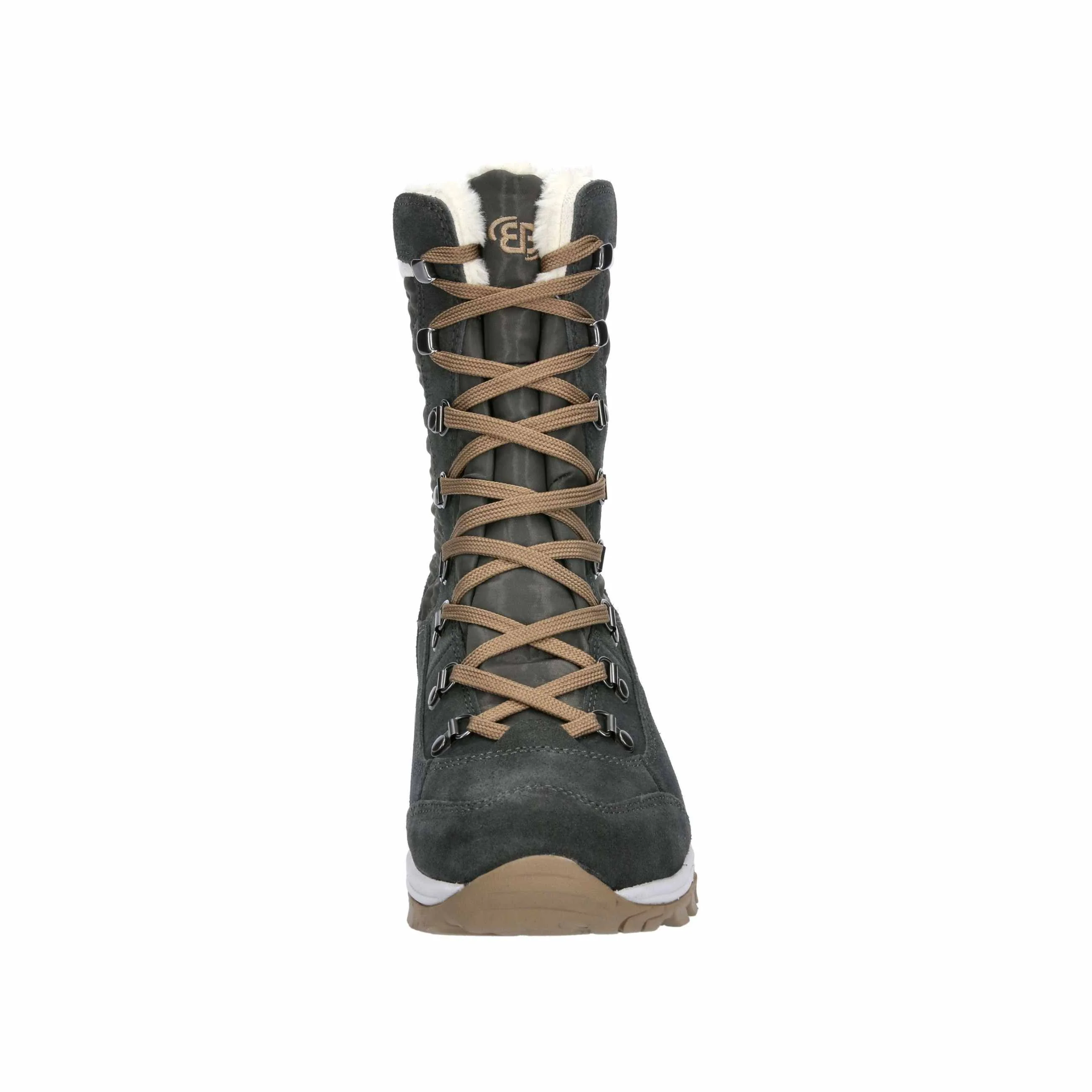 Winterstiefel Damen Schnürung wasserdicht grau Brütting Fenella - Image 15