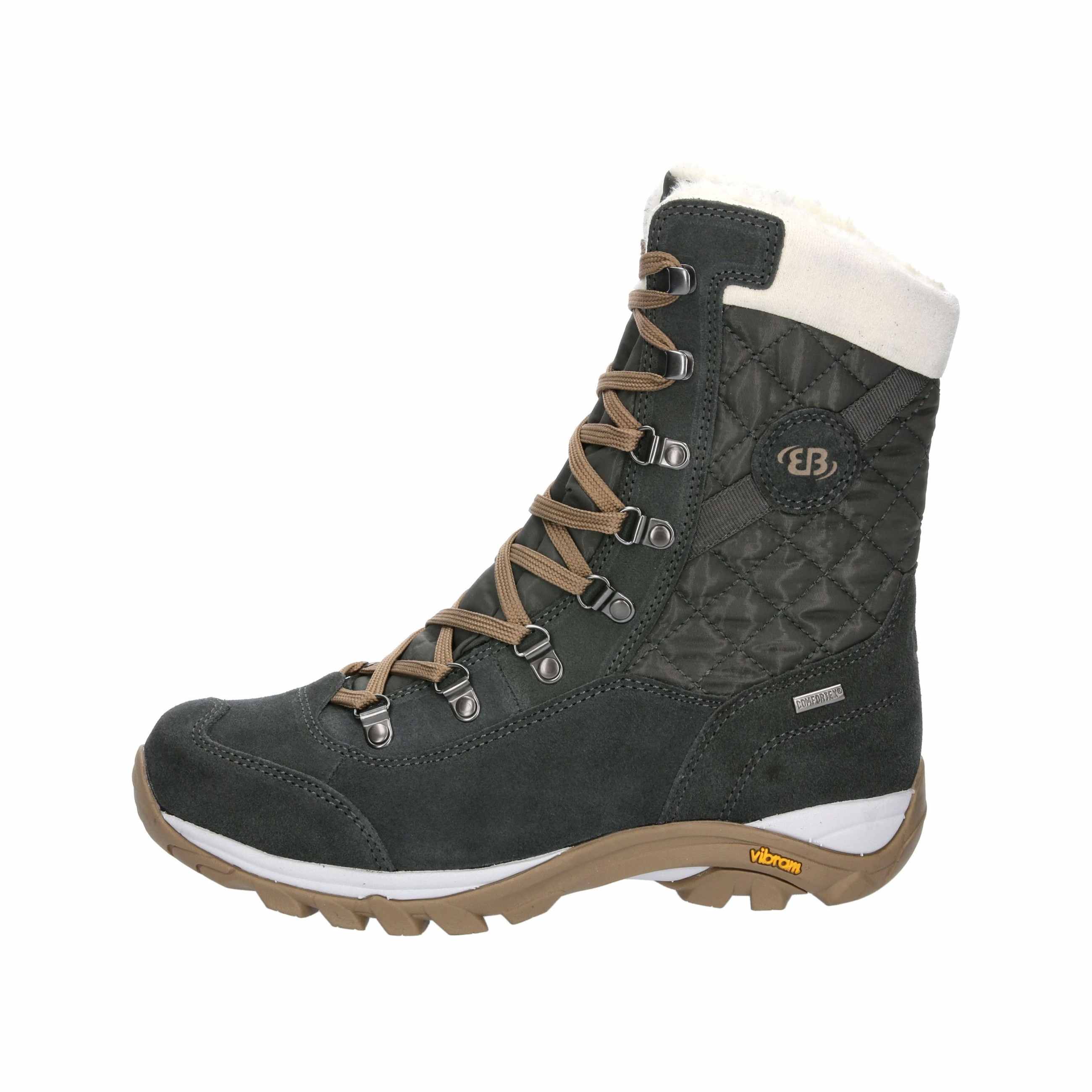 Winterstiefel Damen Schnürung wasserdicht grau Brütting Fenella - Image 38