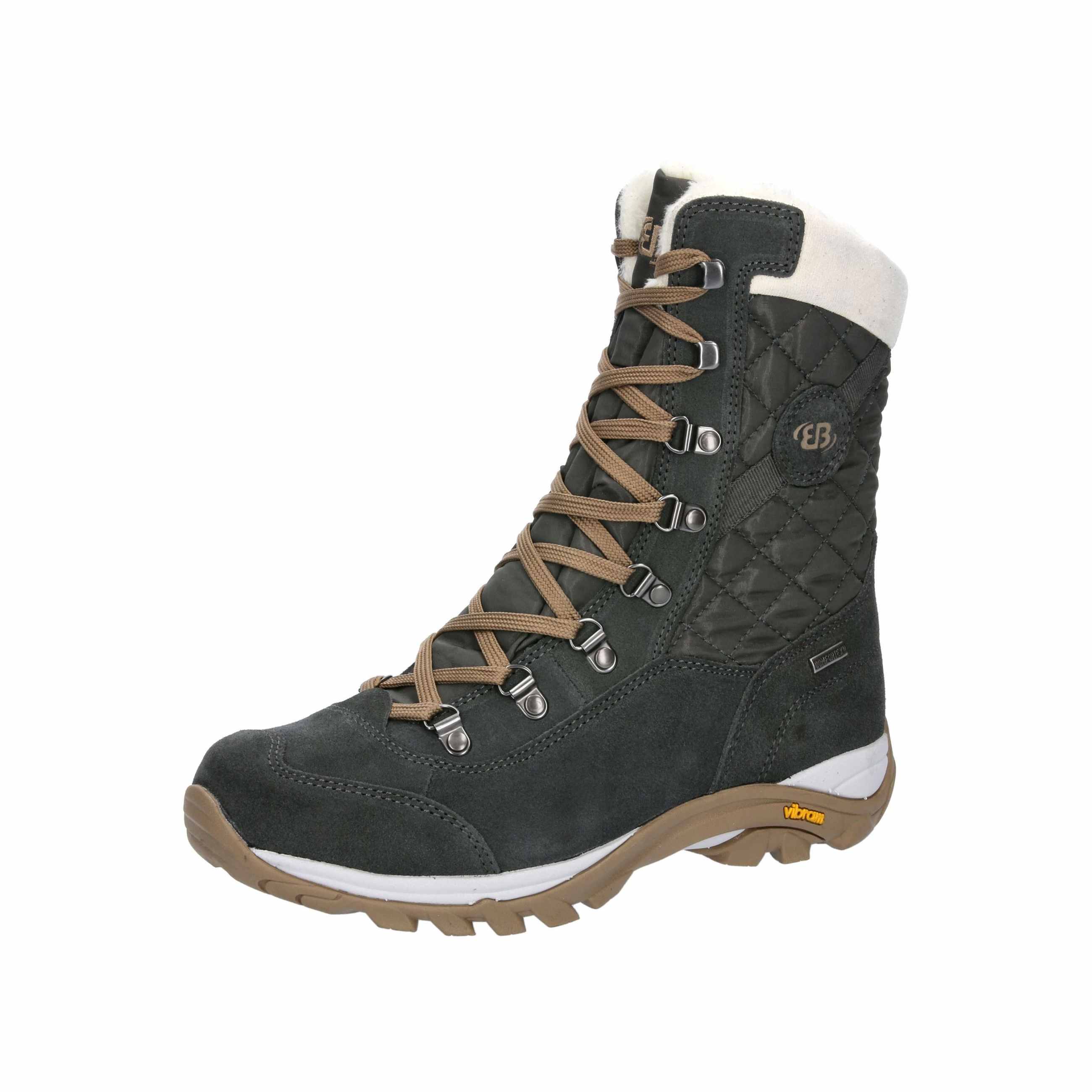 Winterstiefel Damen Schnürung wasserdicht grau Brütting Fenella - Image 49