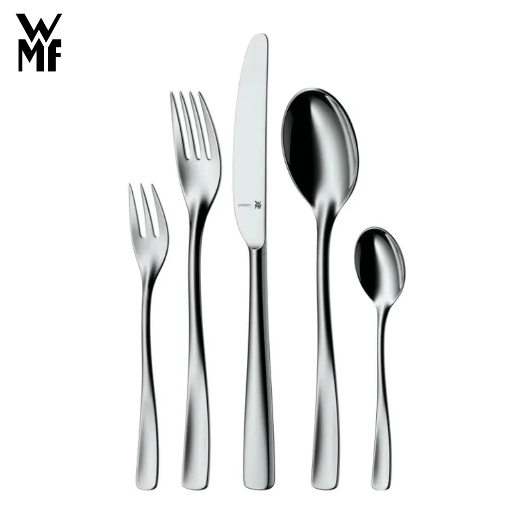WMF Besteck Messer set AMBIENTE B-Ware 6-tlg, Cromargan® Tafelmesser, Menümesser - Image 4