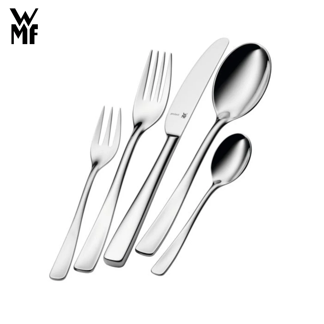 WMF Besteck Messer set AMBIENTE B-Ware 6-tlg, Cromargan® Tafelmesser, Menümesser - Image 5