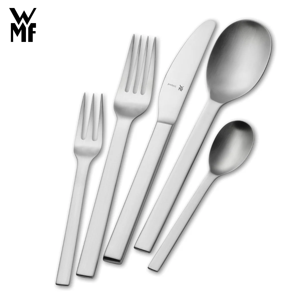 WMF Besteck Messer set LINUM B-Ware 6-tlg, Cromargan®, Tafelmesser, Menümesser - Image 5