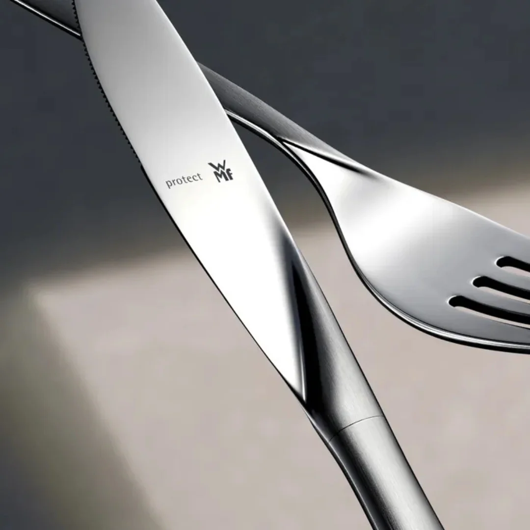 WMF Besteck Messer set VIRGINIA B-Ware 6-tlg Cromargan®, Tafelmesser, Menümesser - Image 3