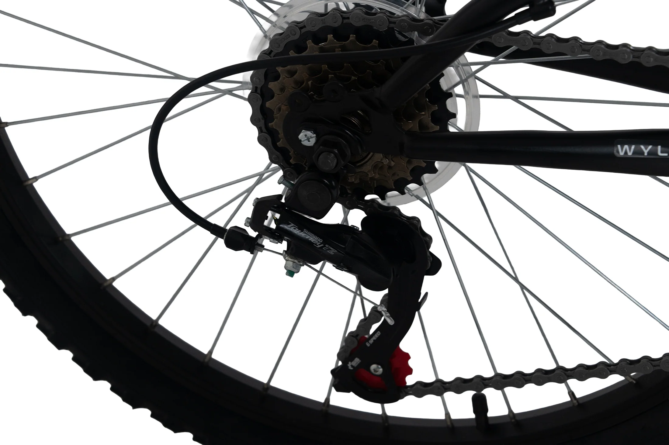 WYLD Kinder-Mountainbike Fully 24'' Zodiac rot 18 Gänge RH 38 cm - Image 4