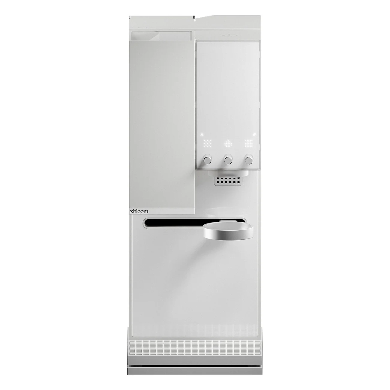 xBloom Studio Kaffeemaschine weiß mit Mahlwerk intuitive Bedienung