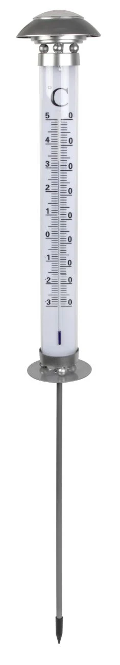 XXL Solar Garten-Thermometer mit LED Beleuchtung - Image 3