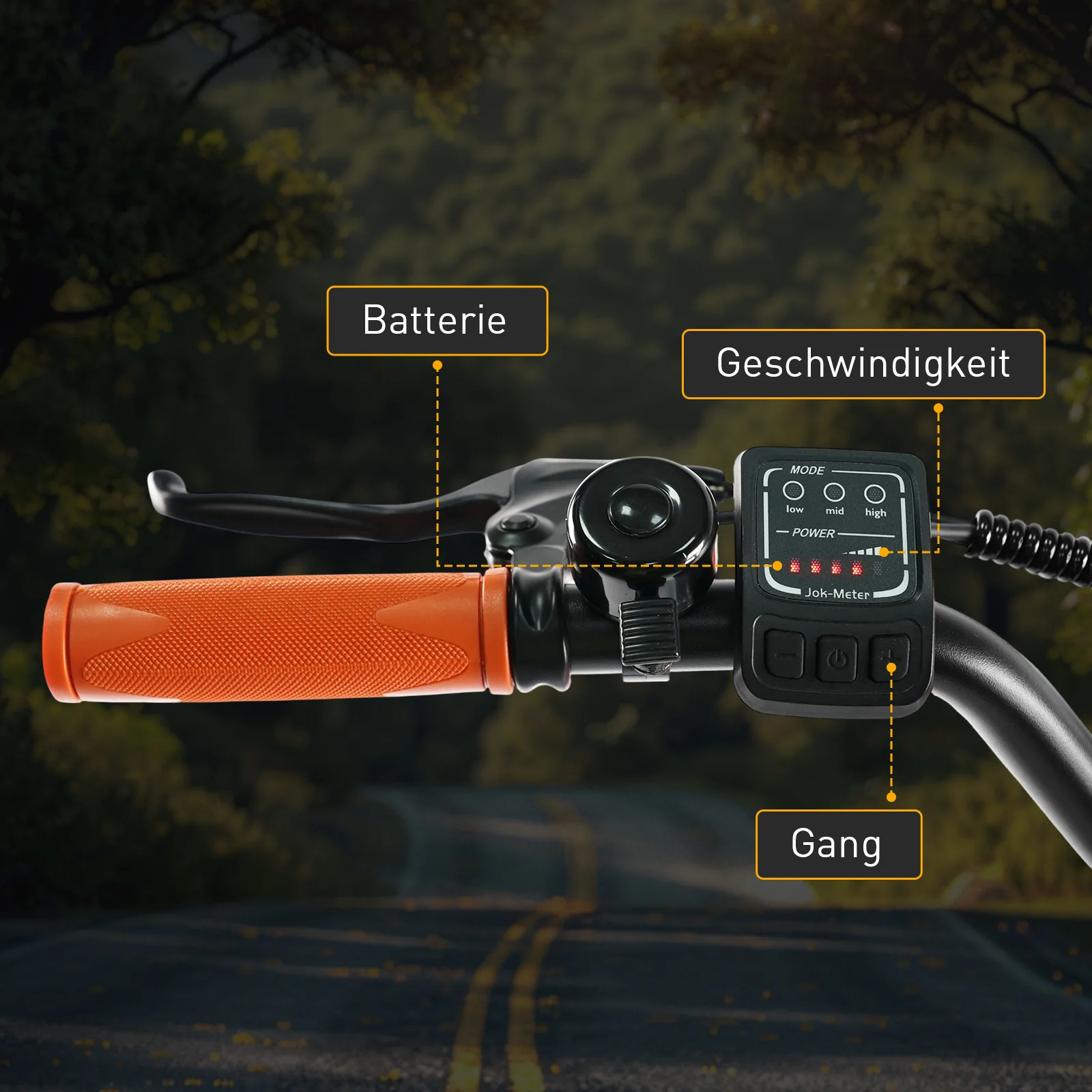 YY26-ST 26" 350W Hinterradmotor 36V14,5Ah Akku 60-75km Reichweite Elektrofahrrad - Image 18
