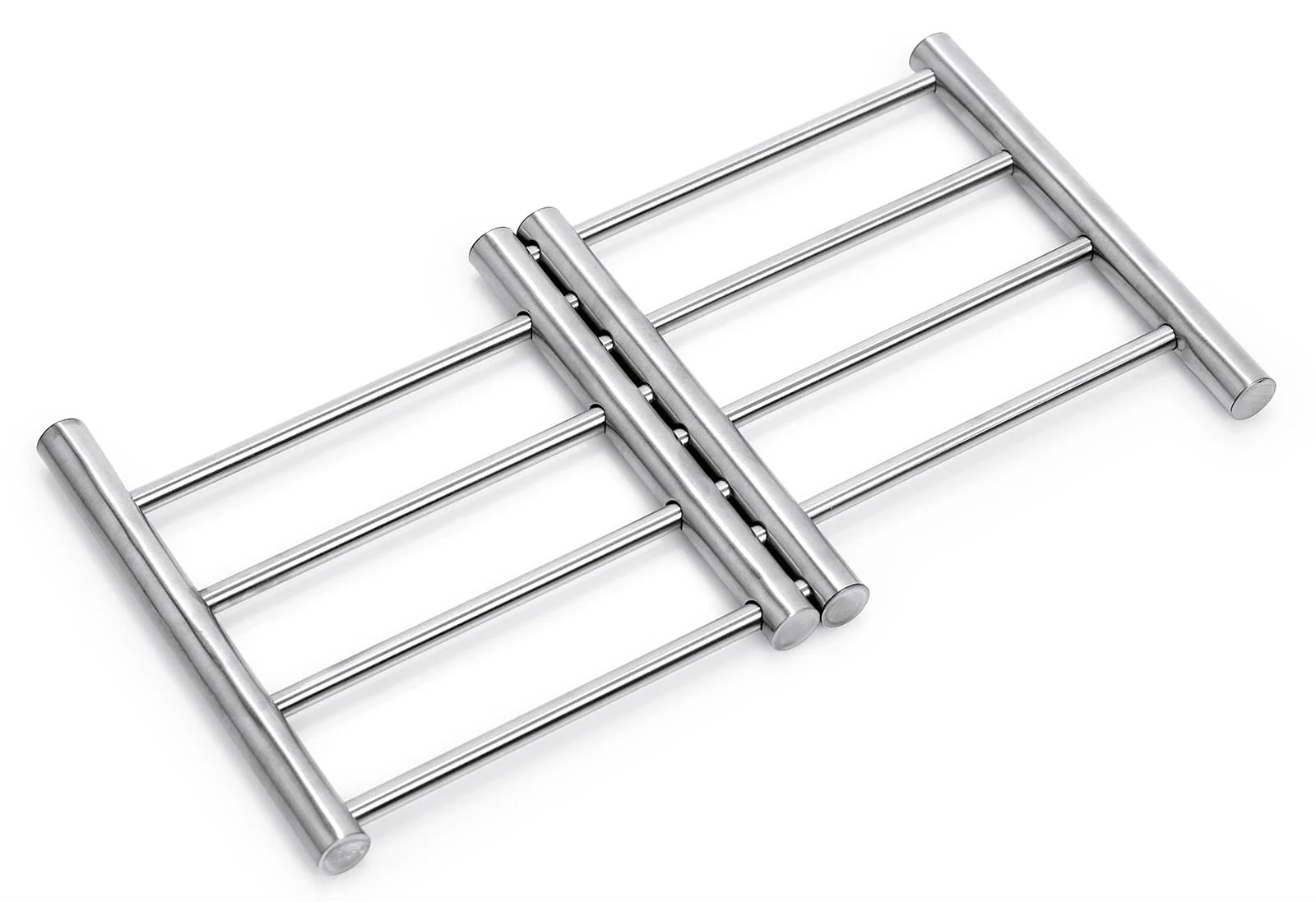 ZELLER PRESENT Dessous de plat inox extensible 23-38x20x2cm - Image 3
