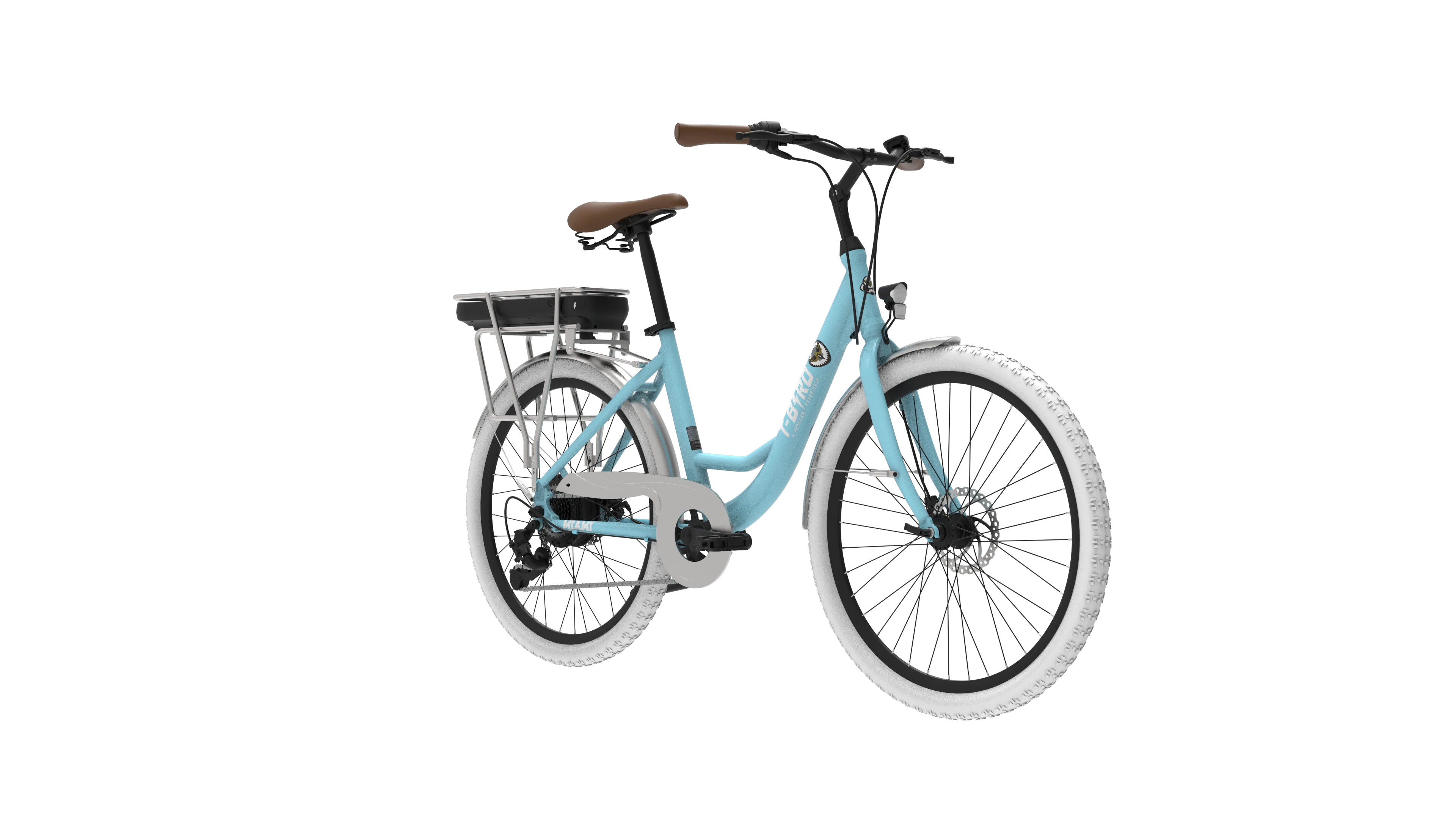 ZMH Elektrofahrrad Hochleistungsakku Robuster Aluminiumrahmen Premium Blau 26 Zoll E-Bike - Image 3