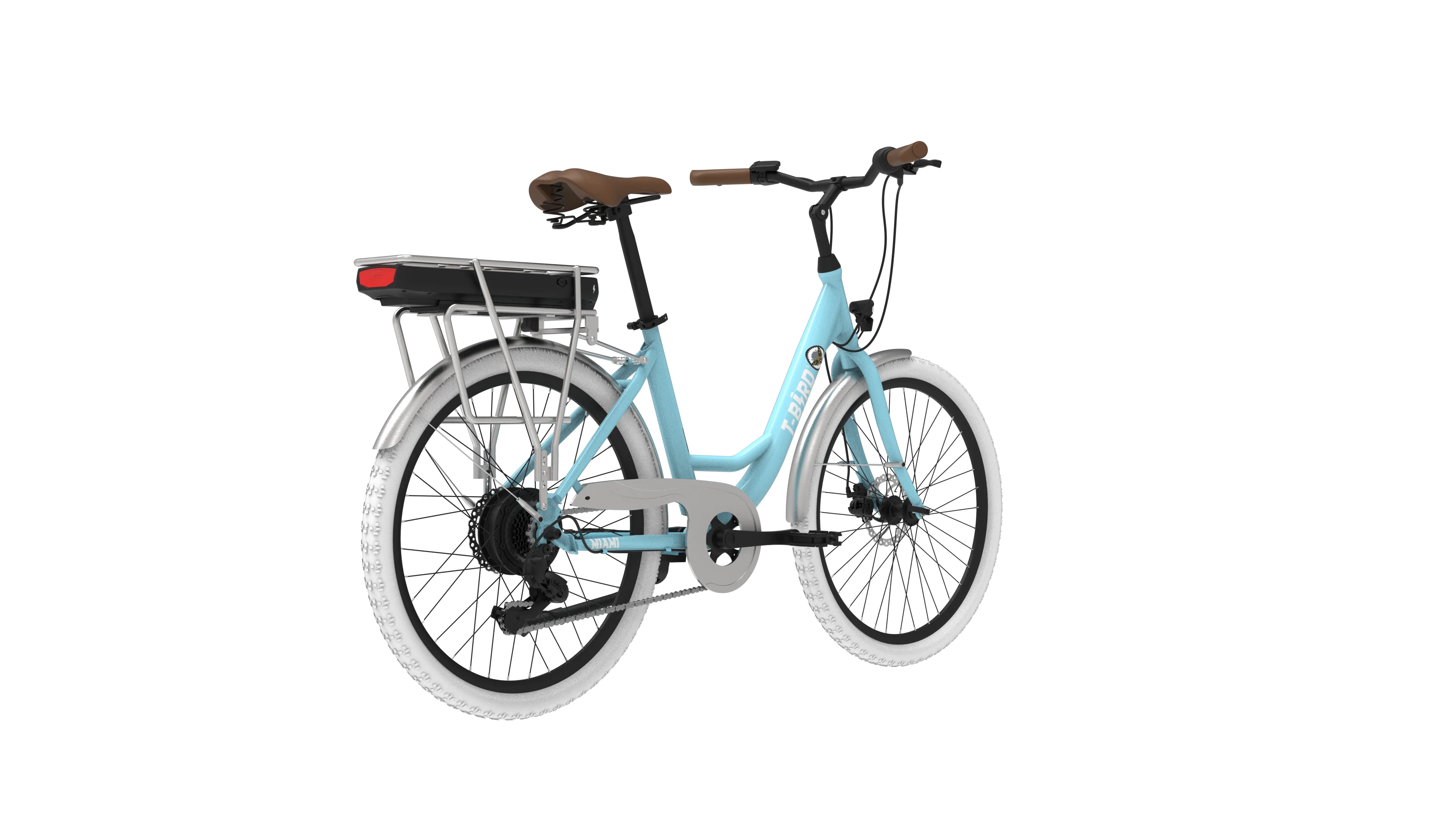 ZMH Elektrofahrrad Hochleistungsakku Robuster Aluminiumrahmen Premium Blau 26 Zoll E-Bike - Image 4