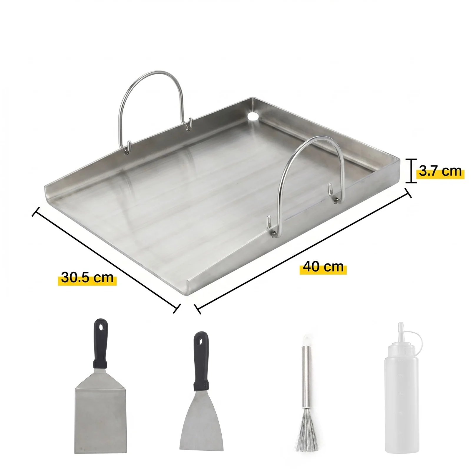 ZMH Grillschale BBQ Outdoor Antihaft-beschichtete Grillpfanne leicht zu reinigen - Image 4