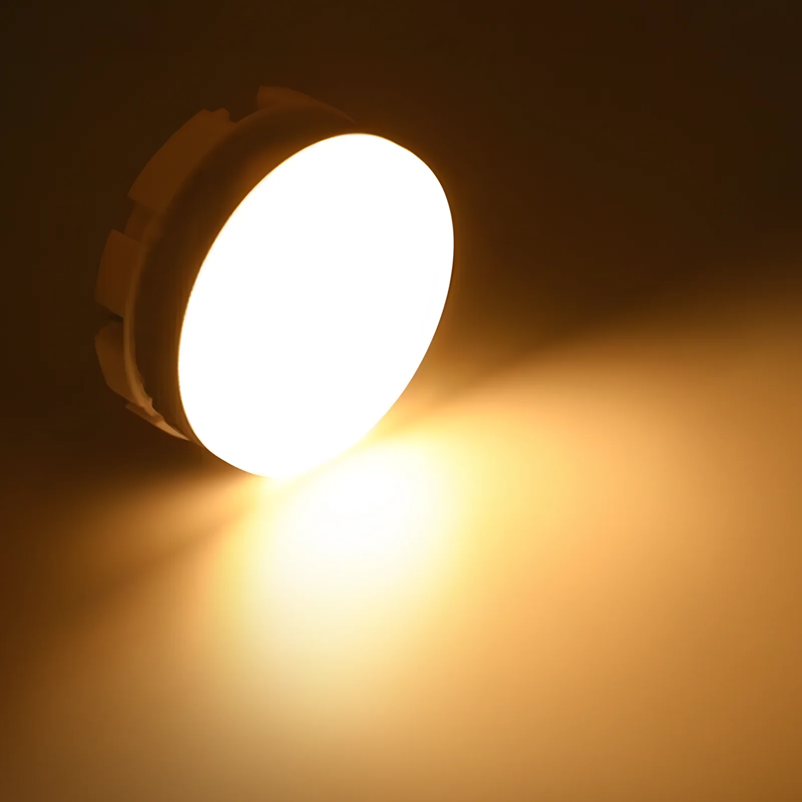 ZMH LED Leuchtmittel 2 Stück GX53 Ultra 7.4x2.5cm Flach Warmweiß 3000K Blinkfrei 5W Nicht Dimmbar - Image 2